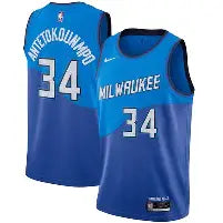 Giannis Antetokounmpo NBA Milwaukee Bucks Nike Jerseys