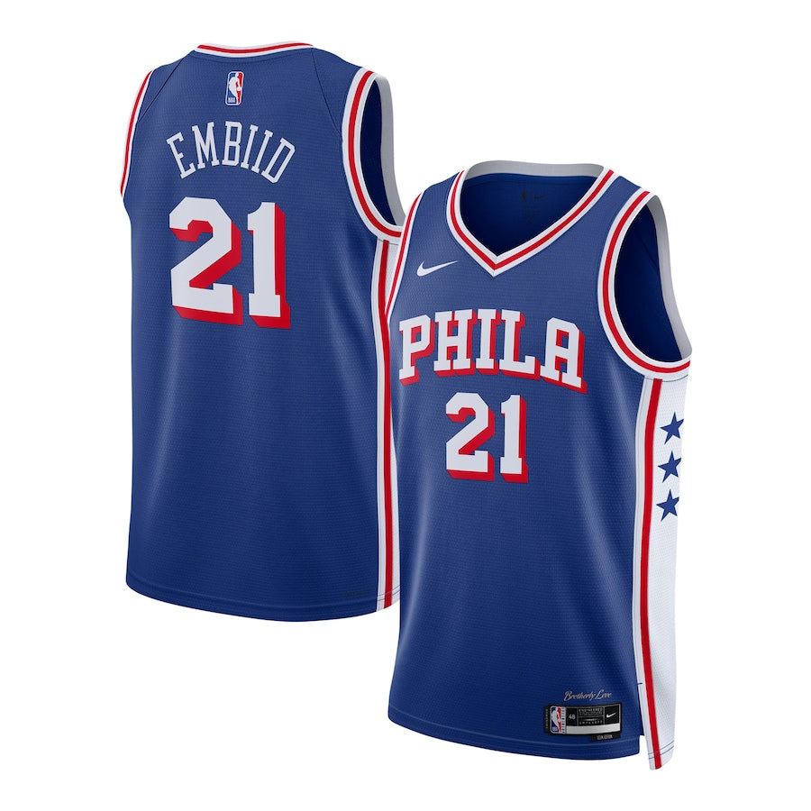 Joel Embiid NBA Philadelphia 76ers Nike Jerseys