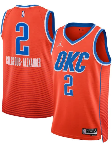 Shai Gilgeous-Alexander NBA Oklahoma City Thunder Nike Jersey