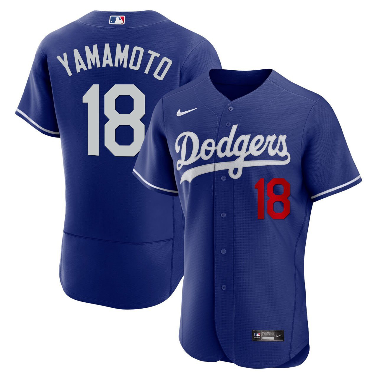 Yoshinobu Yamamoto MLB Los Angeles Dodgers Nike Jerseys