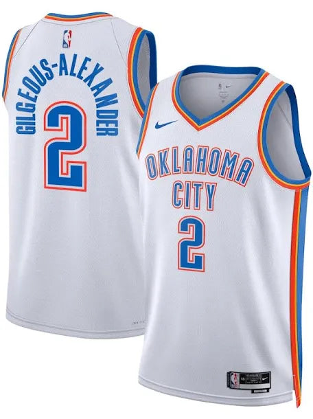 Shai Gilgeous-Alexander NBA Oklahoma City Thunder Nike Jersey