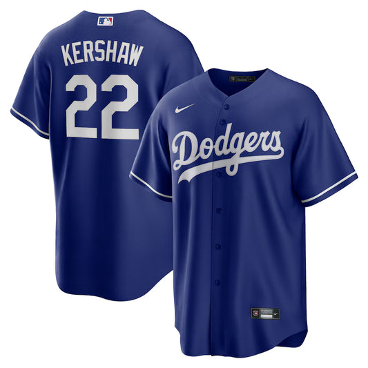 Clayton Kershaw MLB Los Angeles Dodgers Nike Jerseys