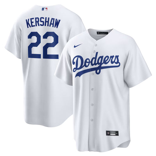 Clayton Kershaw MLB Los Angeles Dodgers Nike Jerseys