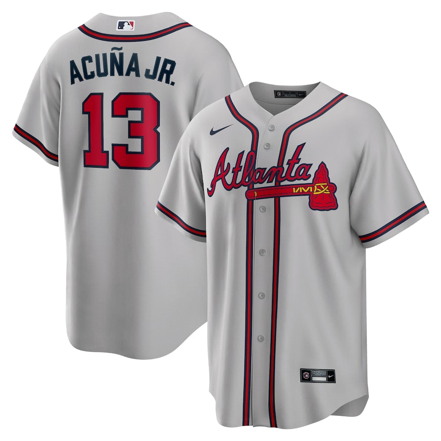 Ronald Acuña Jr MLB Atlanta Braves Nike Jerseys