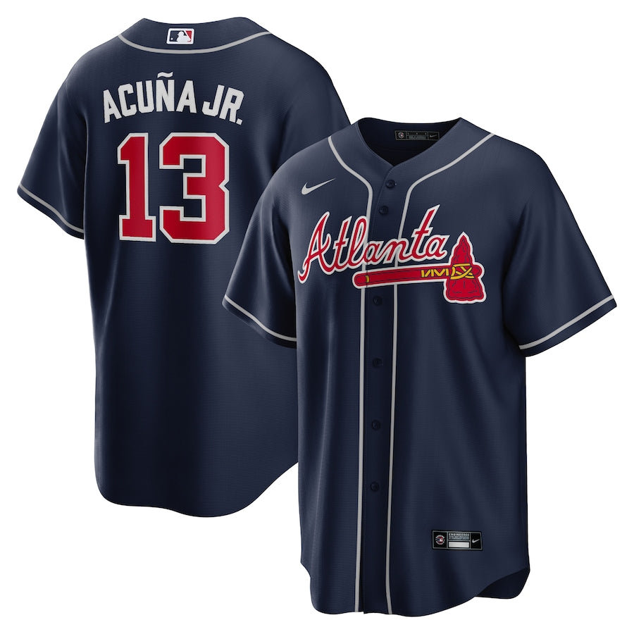 Ronald Acuña Jr MLB Atlanta Braves Nike Jerseys