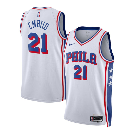 Joel Embiid NBA Philadelphia 76ers Nike Jerseys